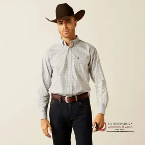 ARIAT CLASSIC REING WHITE  LONG SLEEVE SHIRT-2359