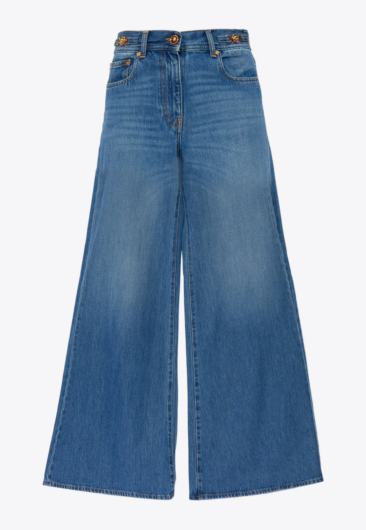 Basic Wide-Leg Jeans