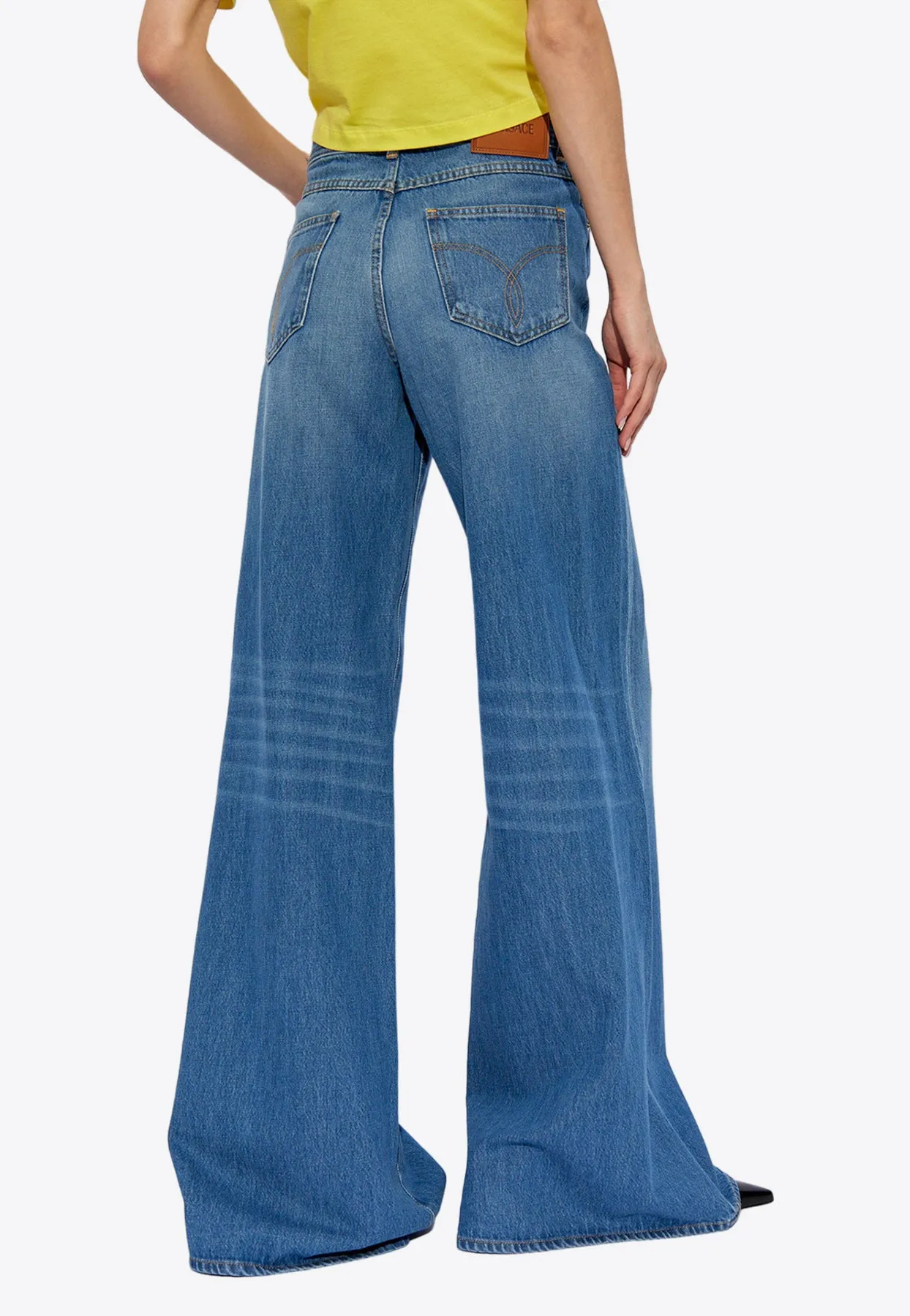 Basic Wide-Leg Jeans