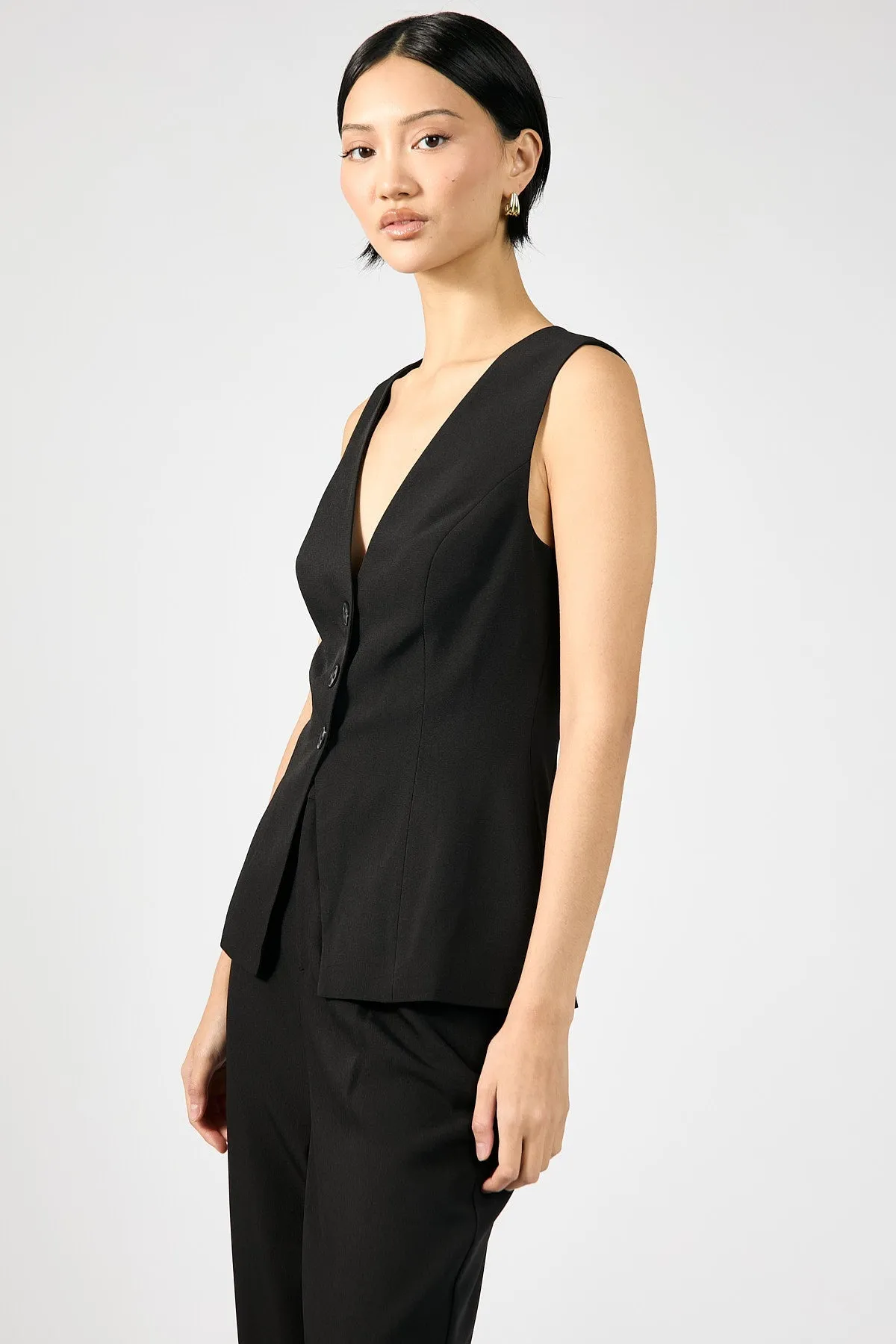 Black Ares Sleeveless Vest