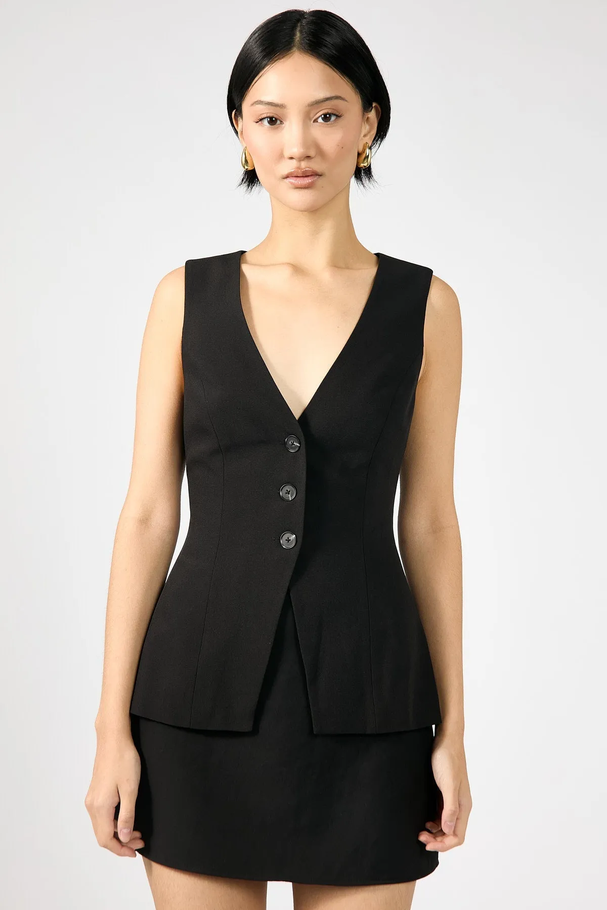 Black Ares Sleeveless Vest