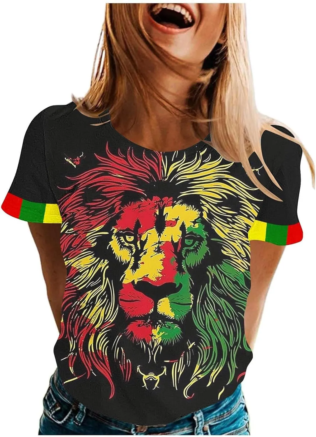 Black History Month Shirts for Women Summer Casual Short Sleeve Tunic Tops Plus Size Crew Neck Patriotic Blouses