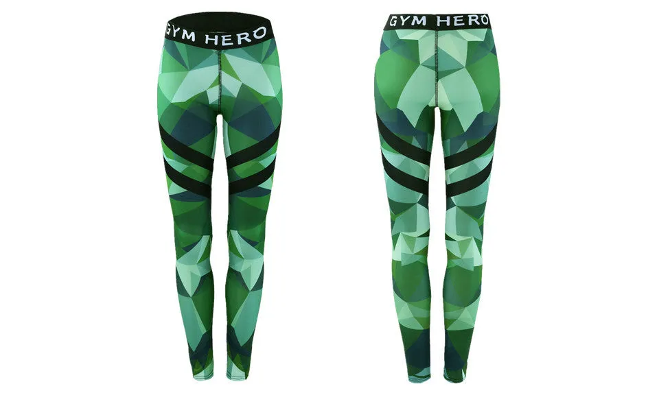 Camouflage Printed Stretchy Leggings