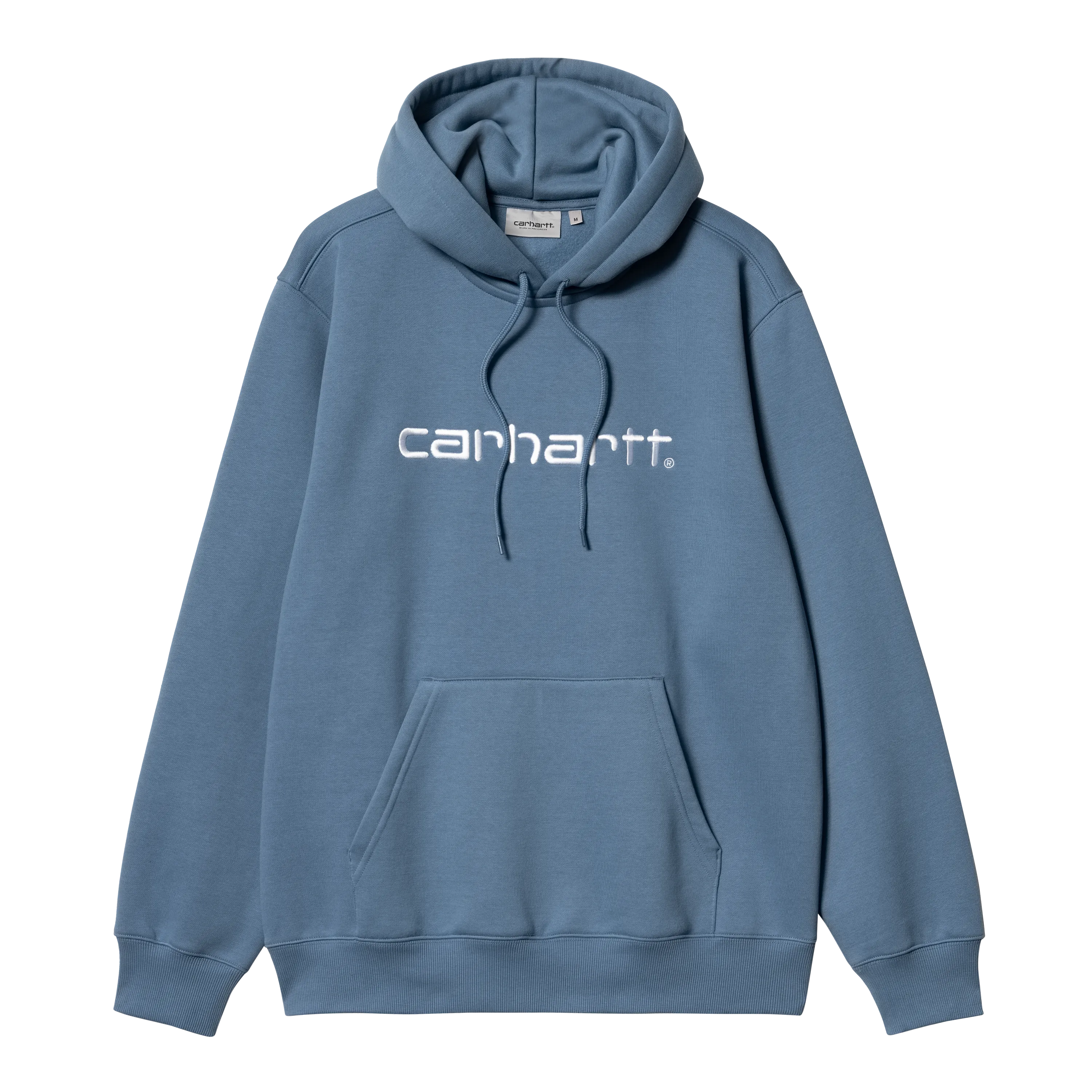 Carhartt WIP Hooded Carhartt Sweat - Sorrent/White