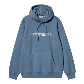 Carhartt WIP Hooded Carhartt Sweat - Sorrent/White