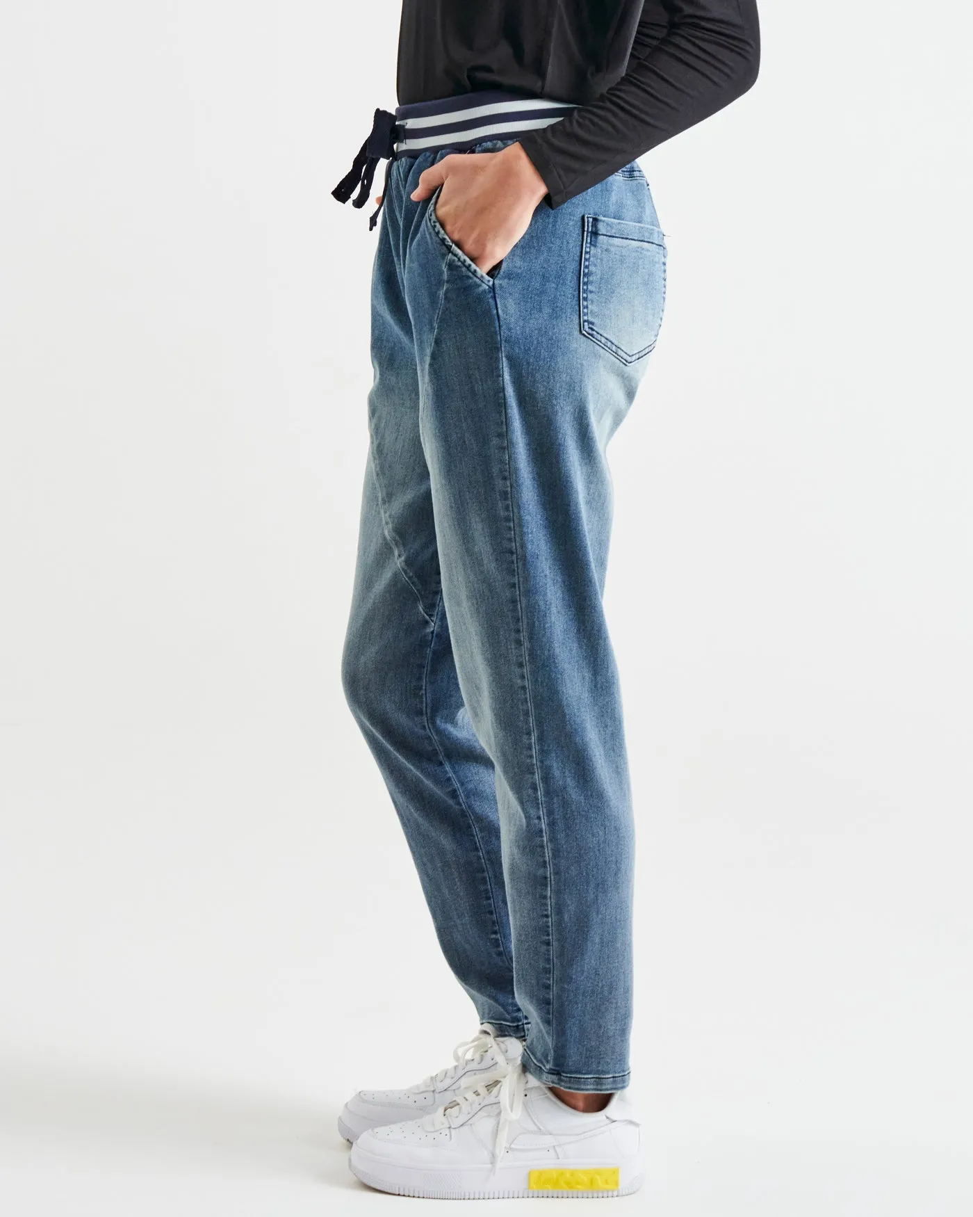 Dakota Denim Jogger Jean - Azure Blue