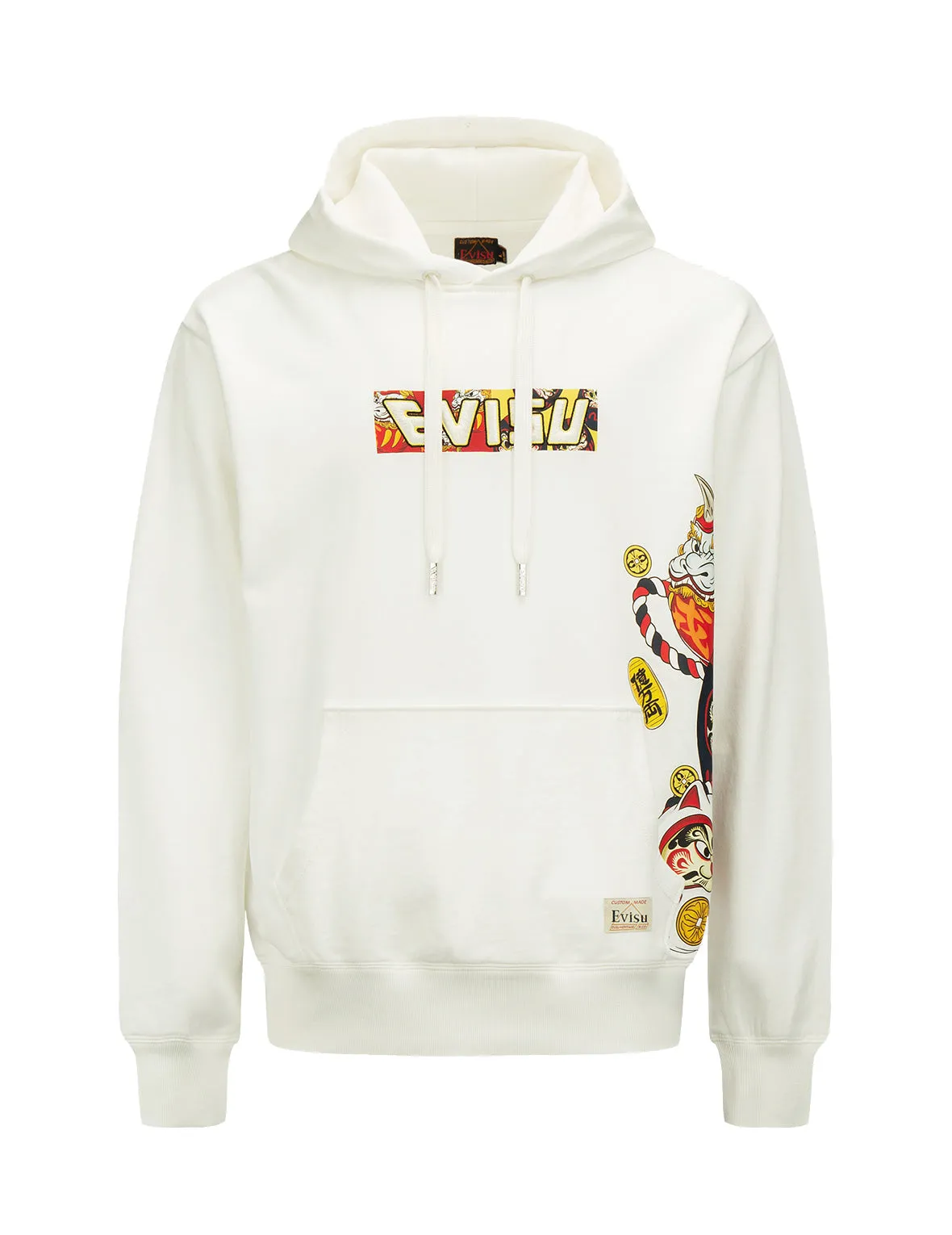 Daruma Buddies Print Hooded Sweatshirt