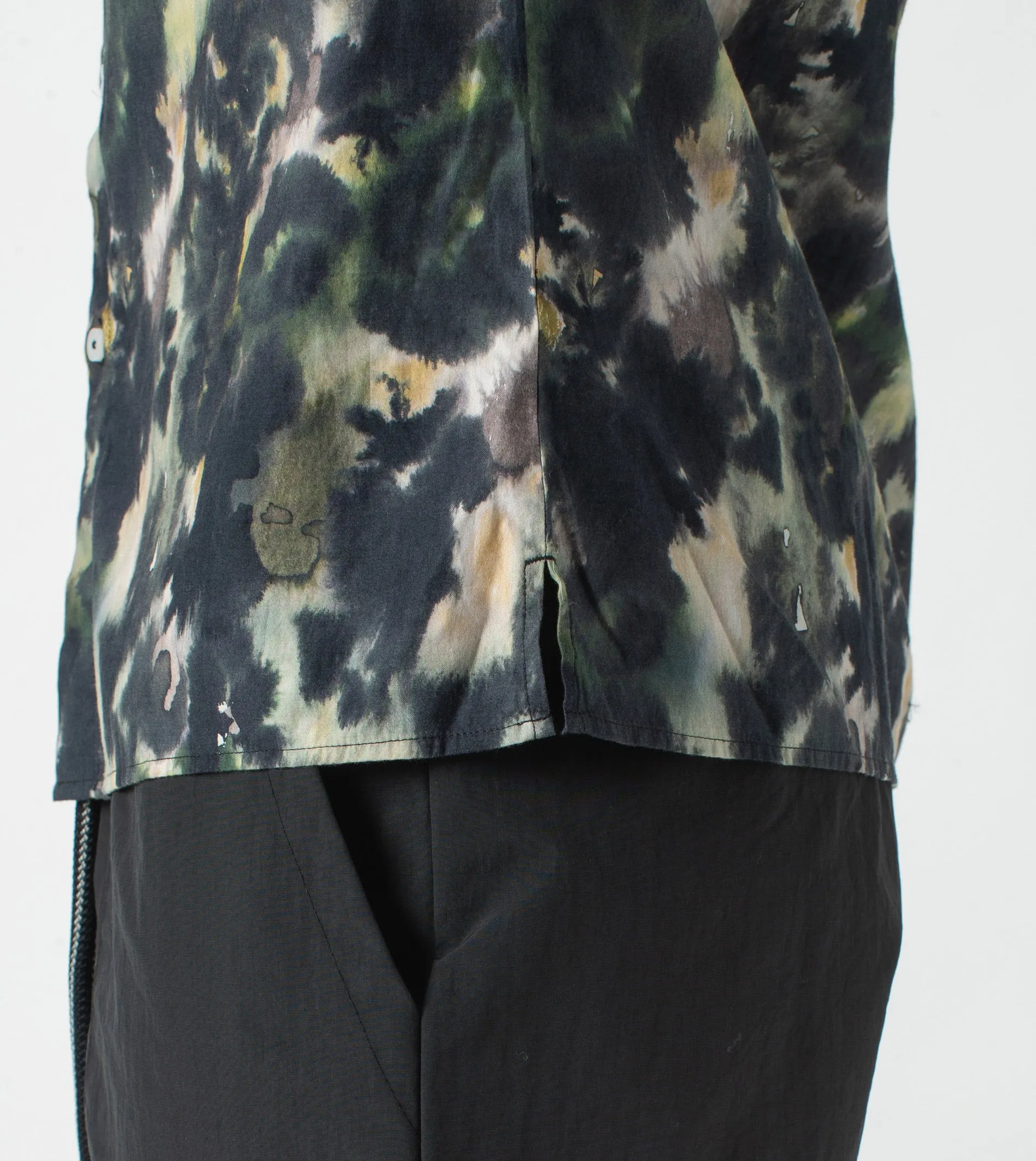 Foliage SS Shirt Moss Multi