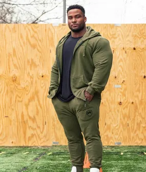 GYM BUDDY ACTIVEWEAR IRON ZIP HOODIE