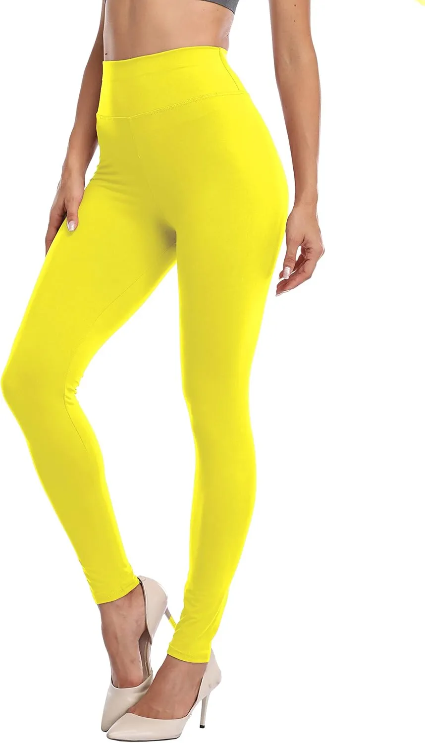LIGHTBACK Women's Workout Leggings High Waisted Stretchy Leggings Soft Ankle Length Yoga Pants Gym Tights