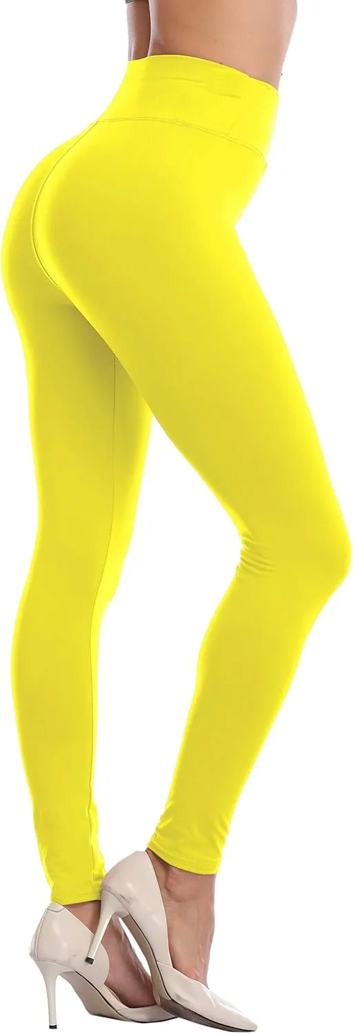 LIGHTBACK Women's Workout Leggings High Waisted Stretchy Leggings Soft Ankle Length Yoga Pants Gym Tights