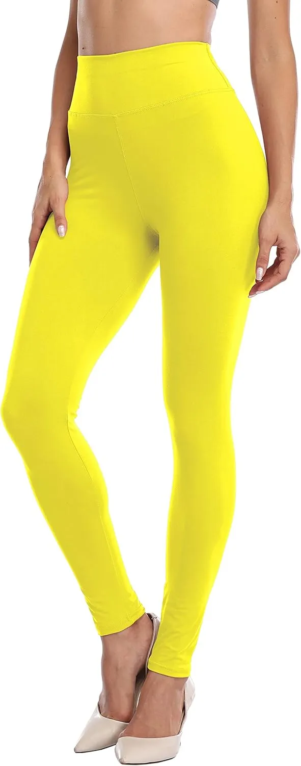 LIGHTBACK Women's Workout Leggings High Waisted Stretchy Leggings Soft Ankle Length Yoga Pants Gym Tights