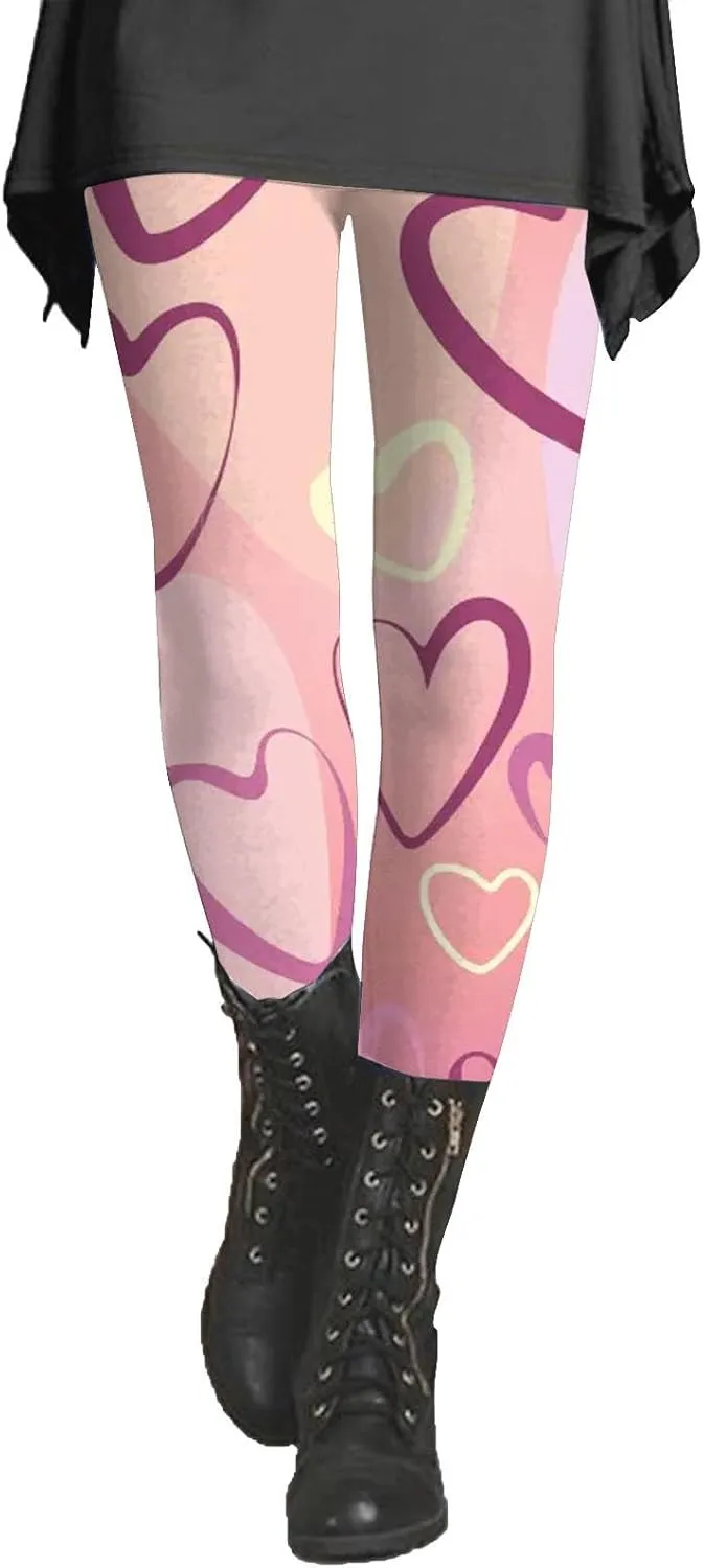 Litetao Leggings for Women with Pockets Casual Elastic High Waist Workout Leggings Stretchy Athletic Tights Trousers