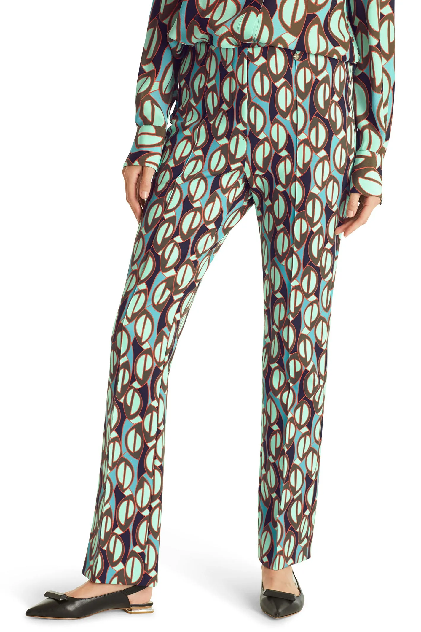 Marc Cain Collection WC 81.28 J01 562 Frederica Soft Malachite Trouser