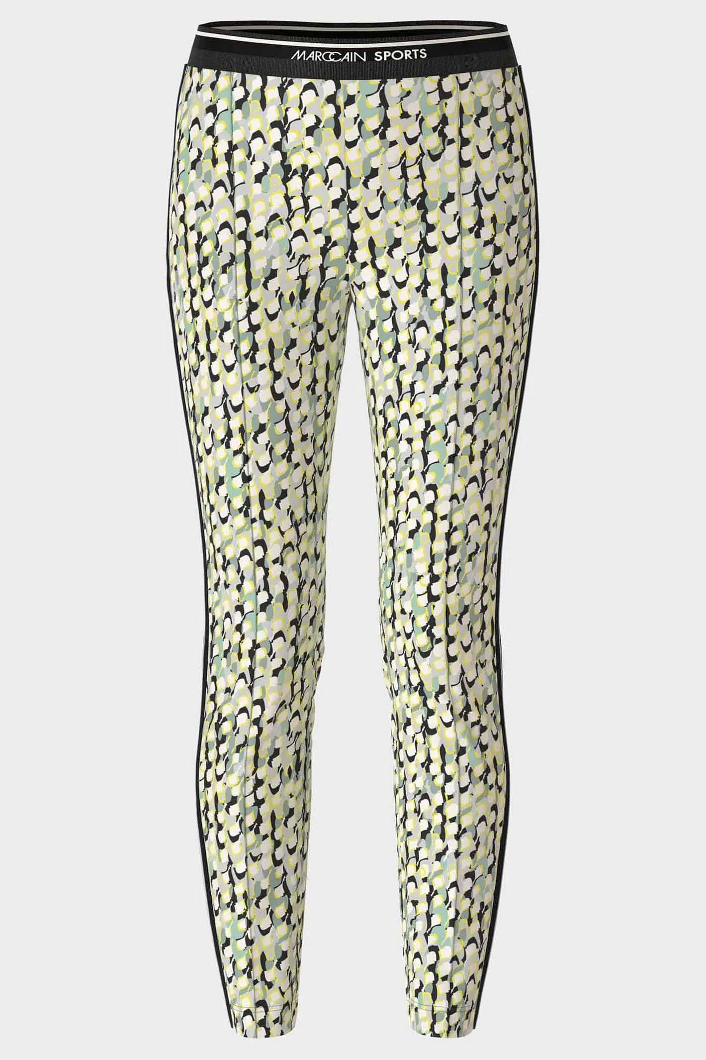 Marc Cain Sports WS 81.27 J19 509 Soft Sage Sofia Pull-On Print Trousers