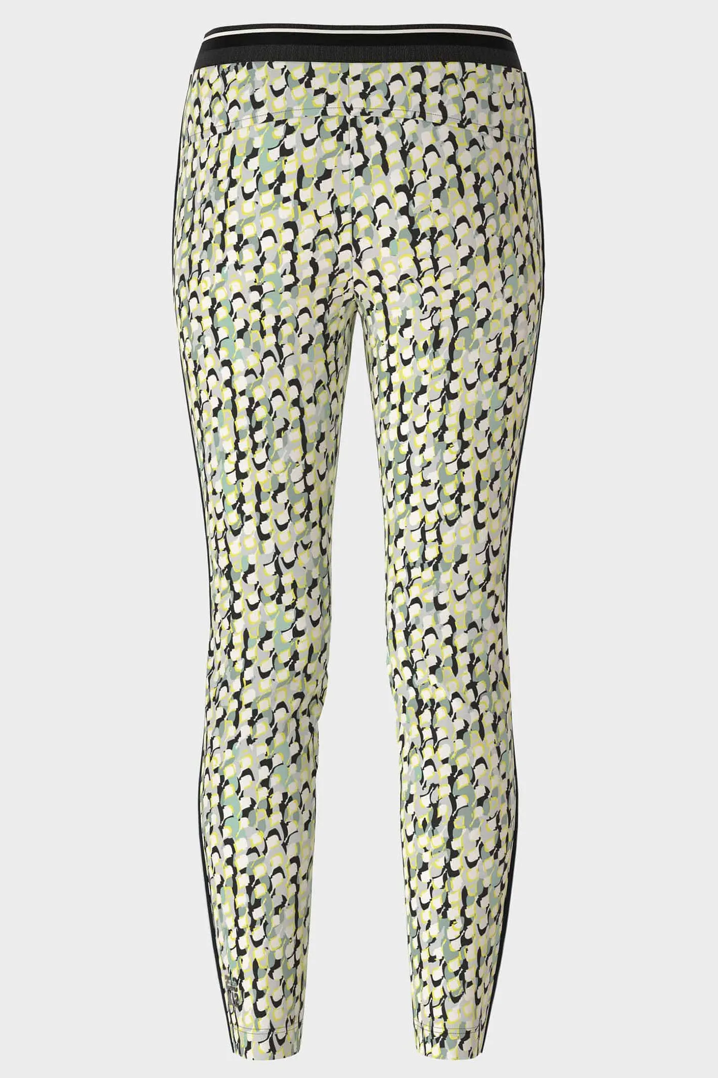 Marc Cain Sports WS 81.27 J19 509 Soft Sage Sofia Pull-On Print Trousers