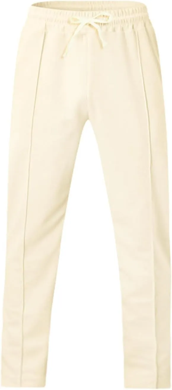 Mens Jogging Pants Mid Waist Relaxed Straight Leg Casual Trousers Vintage Slacks Drawstring Sweatpants Business Pant