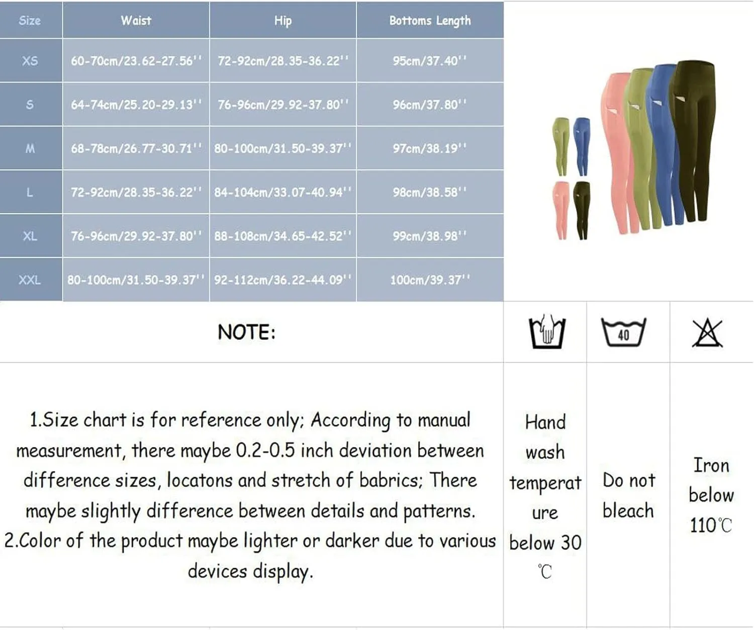 Mmoneyake Women's High Waist Yoga Leggings with Pockets Tummy Control Workout Running Pants Compression Buttery Soft Leggings