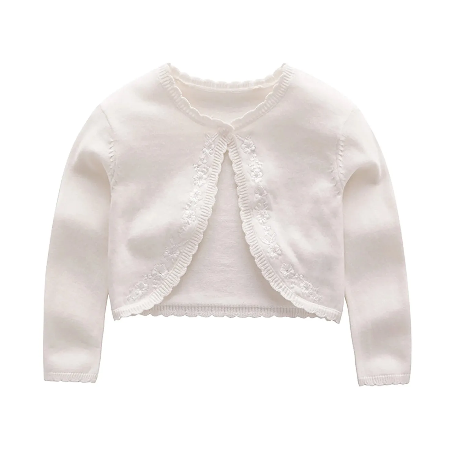 Newborn embroidered thin knitted sweater