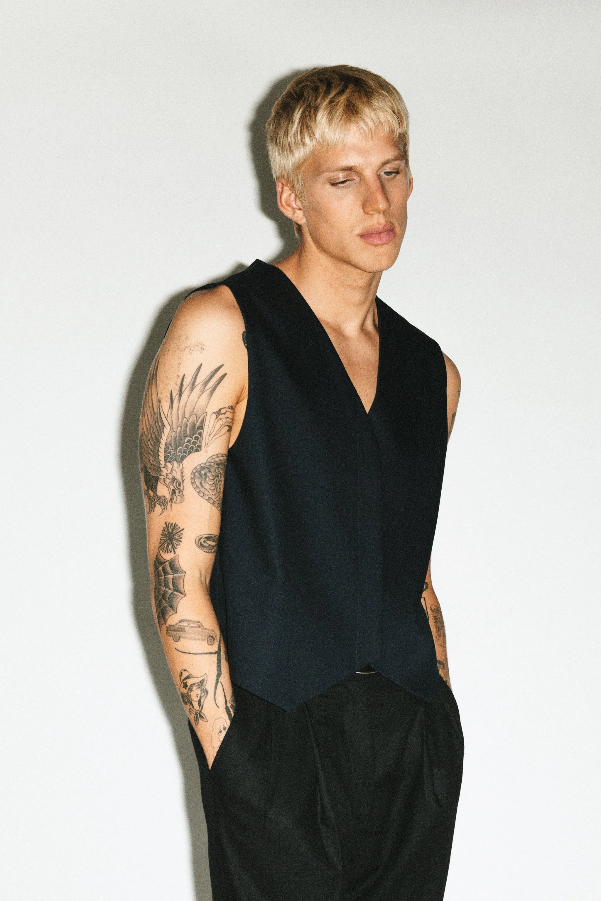 Nightingale Suit Vest  |  Navy