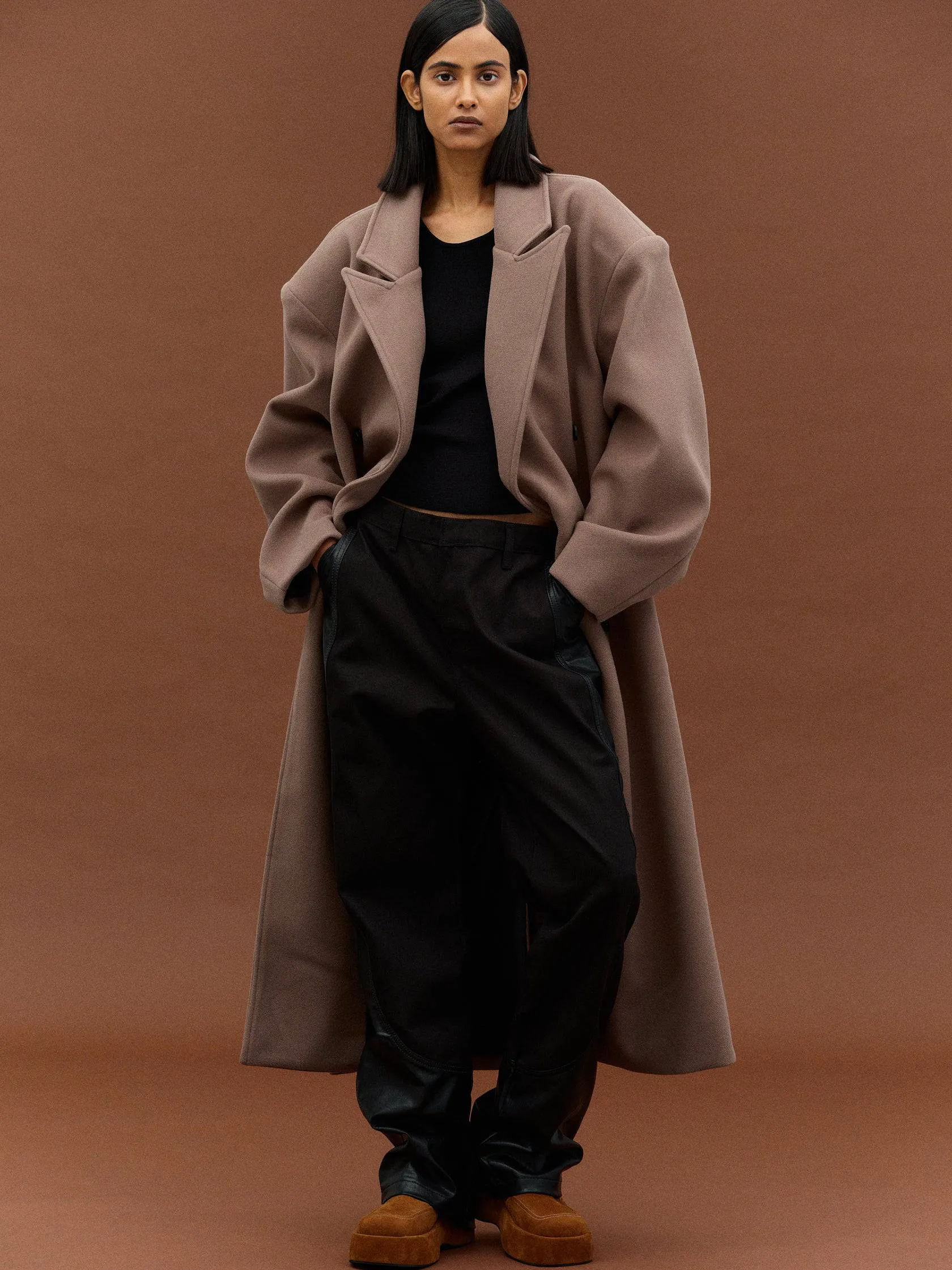 Oversized Elegant Grandpa Coat