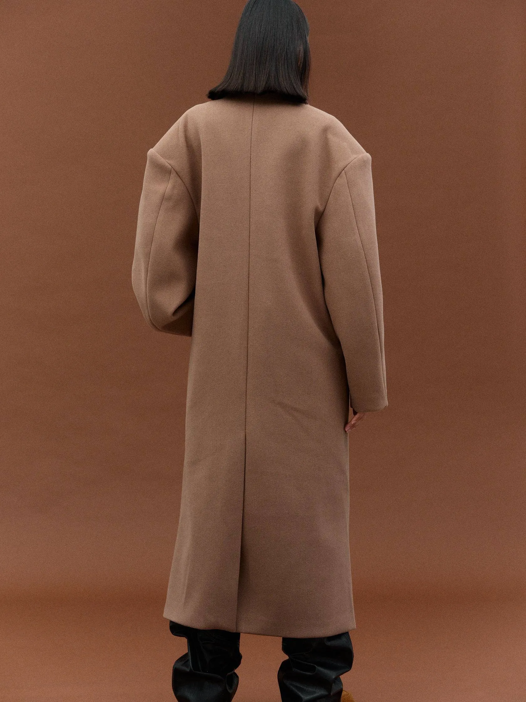 Oversized Elegant Grandpa Coat