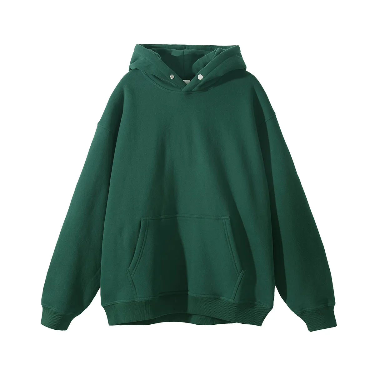 Padded Loose Button Hoodie Couples Jacket Men