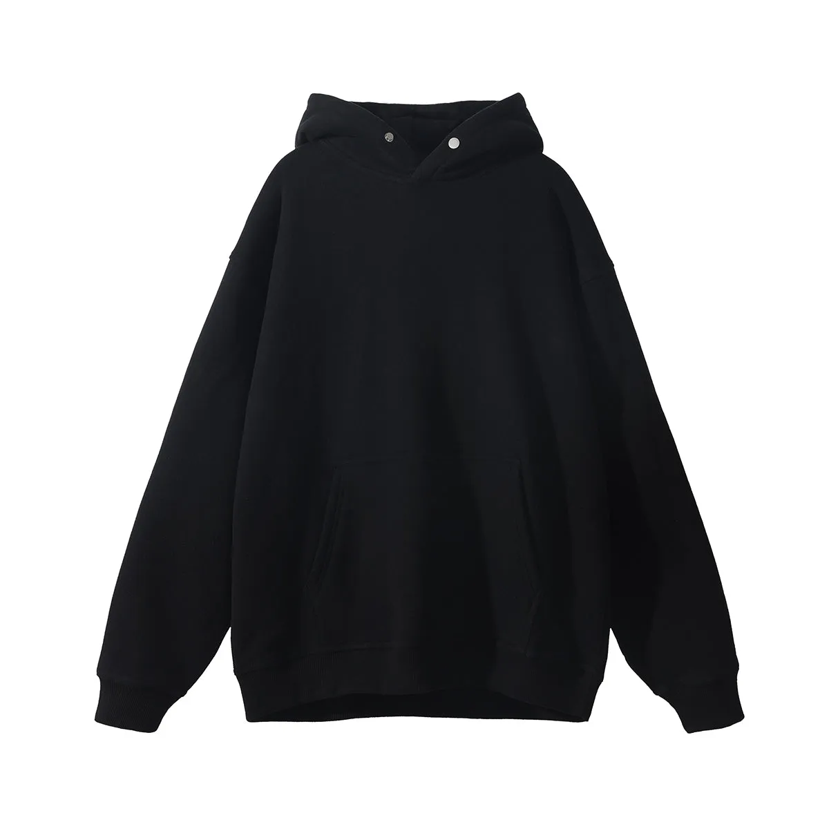 Padded Loose Button Hoodie Couples Jacket Men