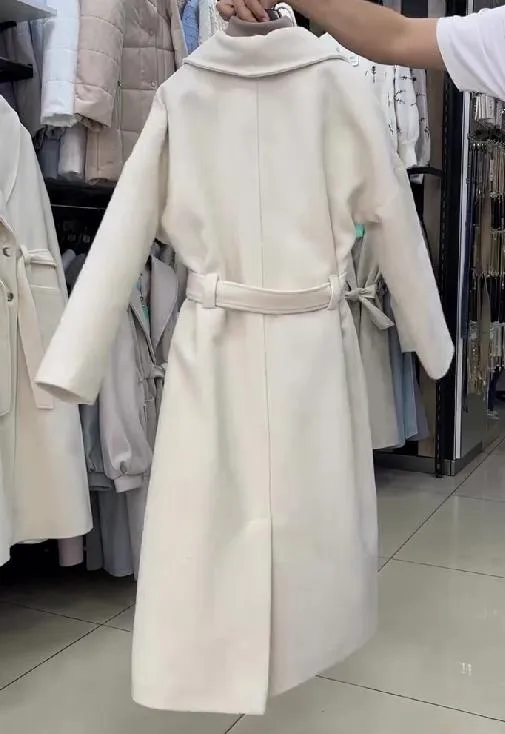 Solid Color Elegant Coat