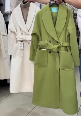 Solid Color Elegant Coat