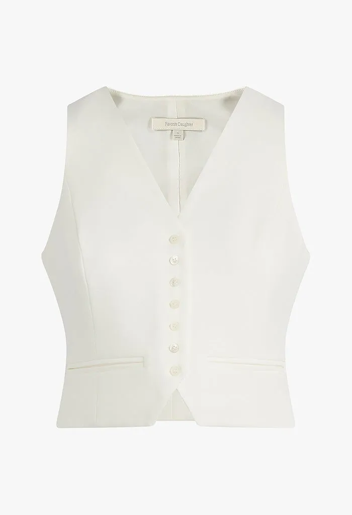 The Favorite Vest - Ivory