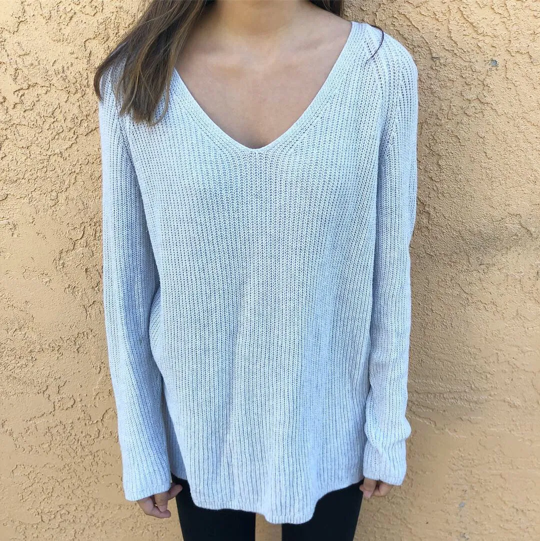Thin Knit Sweater - Large
