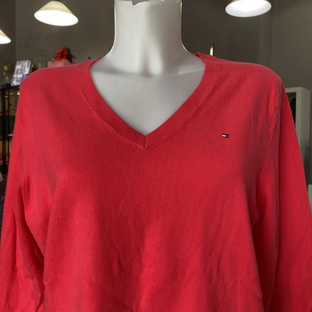 Tommy Hilfiger thin v-neck sweater XXL