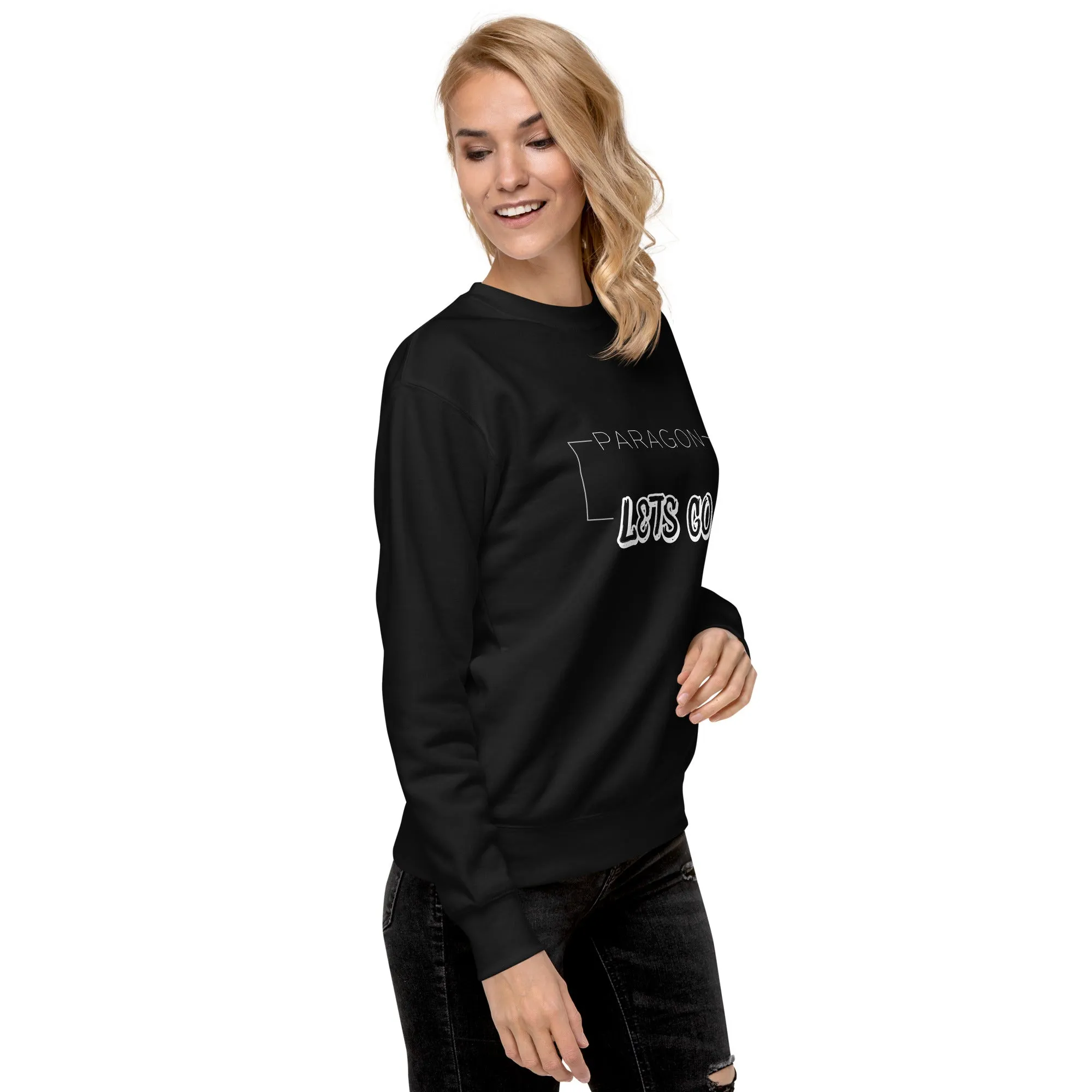 Unisex Modern 'Lets Go' Premium Sweatshirt