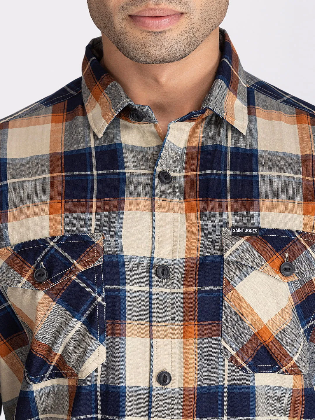 Vintage beige classic shirt.