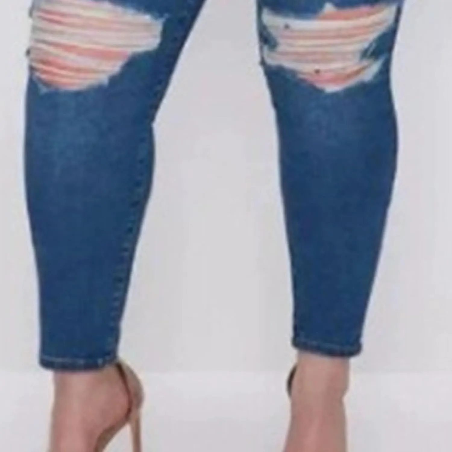 Women Jeans Plus Size Jeans for Curvy Women High Waisted Skinny Stretchy Classic Ankle Denim Pants Trendy Trousers