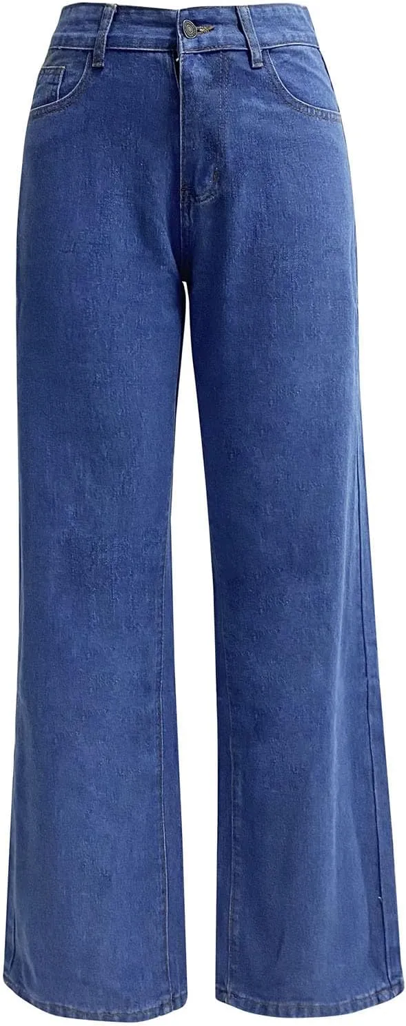 Women's 2024 Modern Skinny Jeans Insta Stretch Juniors Jeans Classic Mid Waisted Bootcut Straight Trendy Denim Pants