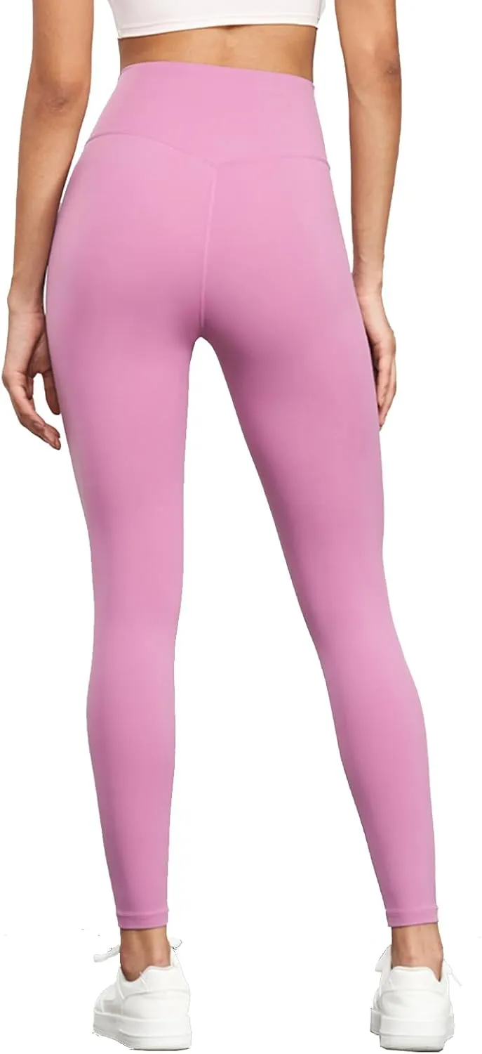 Women's High Waist Yoga Pants Fitness Leggings Stretchy Tight Long Leggings Tummy Control Workout Pants