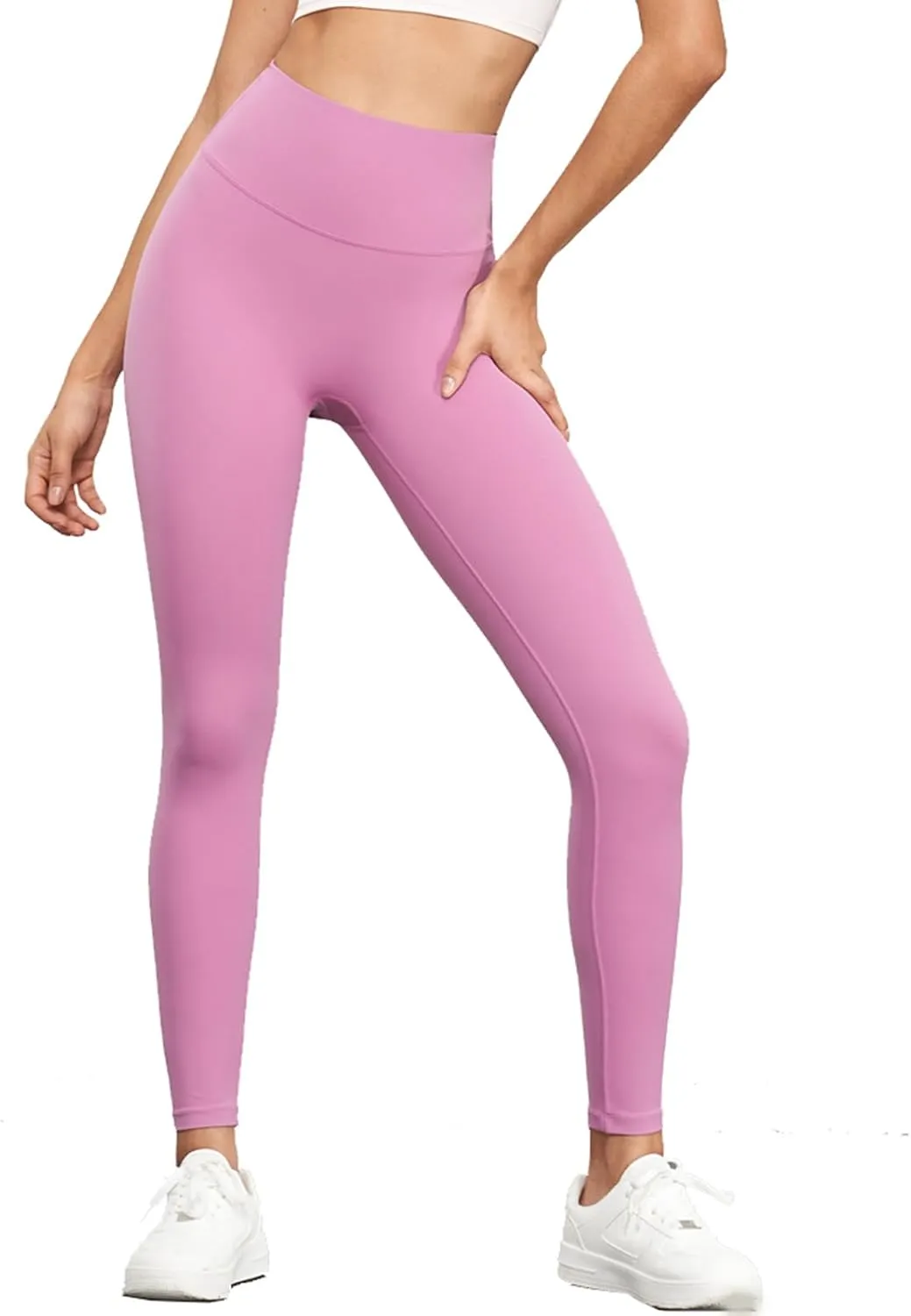 Women's High Waist Yoga Pants Fitness Leggings Stretchy Tight Long Leggings Tummy Control Workout Pants