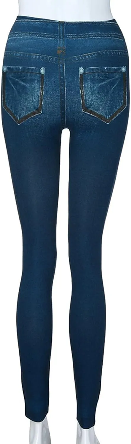 Women's Jeans Skinny Jeans for Women High Waist Stretchy Classic High Rise Slimming Jeggings Denim Trousers