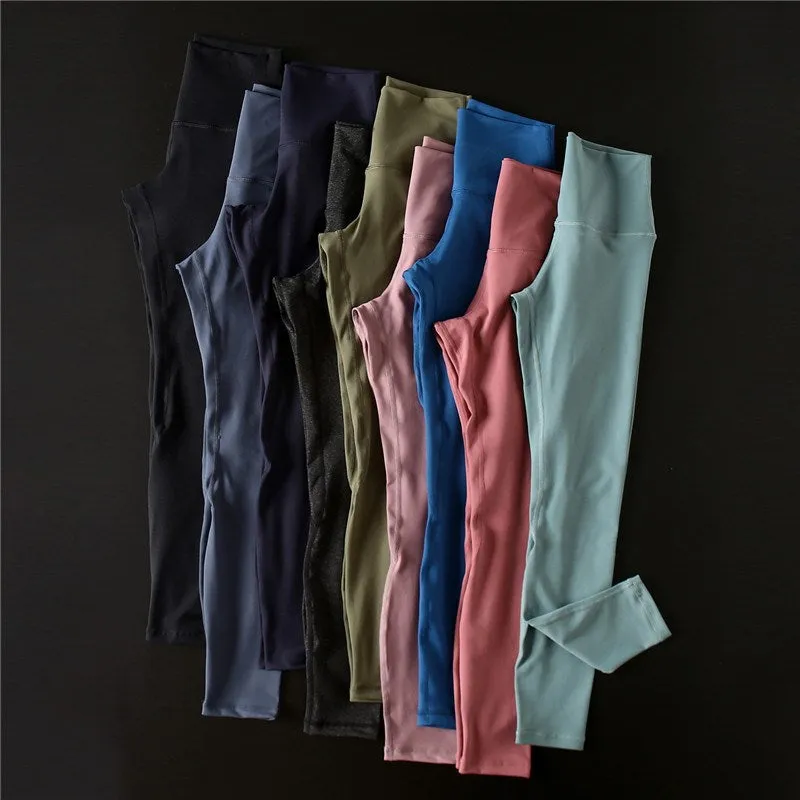 Women's Stretchy High Waist Push Up Fitness Leggings